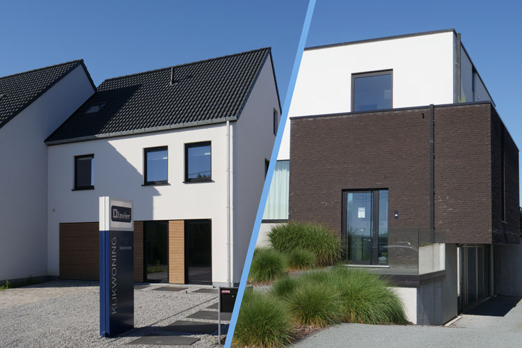 De mogelijke types woningen